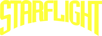 Starflight logo for Sega Mega Drive